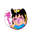 黒うさぎのたも丸くん3(擬人化ver.)（個別スタンプ：10）