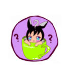 黒うさぎのたも丸くん3(擬人化ver.)（個別スタンプ：13）