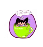 黒うさぎのたも丸くん3(擬人化ver.)（個別スタンプ：14）