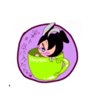 黒うさぎのたも丸くん3(擬人化ver.)（個別スタンプ：16）