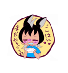 黒うさぎのたも丸くん3(擬人化ver.)（個別スタンプ：27）