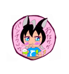 黒うさぎのたも丸くん3(擬人化ver.)（個別スタンプ：39）