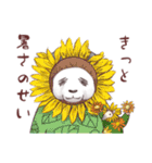 【夏】パンダとコアリクイ（個別スタンプ：25）