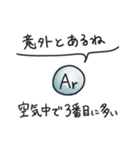 日常で使える無機化学スタンプ（個別スタンプ：2）