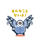 セキセイインコLINEスタンプ 青白ちゃん（個別スタンプ：31）