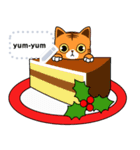 猫村のクリスマス。（個別スタンプ：5）