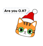 猫村のクリスマス。（個別スタンプ：6）