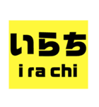 シンプルな大阪弁のスタンプ（個別スタンプ：3）