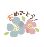 花いっぱい使えるスタンプ【敬語】（個別スタンプ：30）