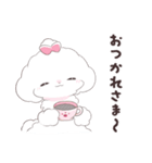 SWEET DOG POODLE 1（個別スタンプ：15）