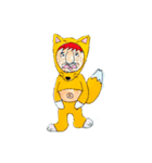 ぱぴおじさんアニマル編(2)（個別スタンプ：8）