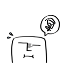 しかくいのん（敬語）（個別スタンプ：40）