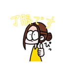 スペキャ顔姉さん（個別スタンプ：2）