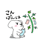 修正版_ぽっちゃり犬の夏（個別スタンプ：6）