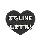 ▶️動く⬛LINEハート❹⬛【ピンク】（個別スタンプ：20）