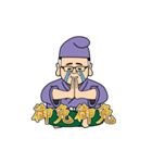 みっつ四字熟語BIG（個別スタンプ：4）