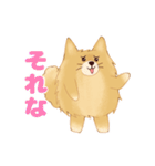 生意気なポメラニアンのてん(短髪＆長髪)（個別スタンプ：32）
