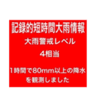 地震情報24tp震度階級スタンプV.3.0.1（個別スタンプ：29）