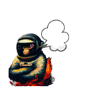 宇宙サル（個別スタンプ：13）