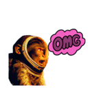 宇宙サル（個別スタンプ：15）