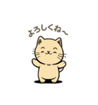 毎日使える！会話好きな癒し招きねこ（個別スタンプ：12）