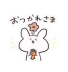 おはなうさぎ（個別スタンプ：6）