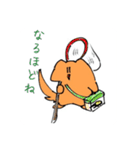 真まめまめすこすこ 皆勤（個別スタンプ：23）