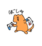 真まめまめすこすこ 皆勤（個別スタンプ：38）