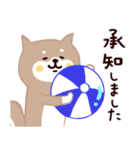 ◯SHIBAINUさん◯夏！（個別スタンプ：24）