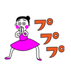 ゆめみバレエちゃんスタンプ7（個別スタンプ：4）
