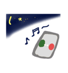 乱暴なすず本 恋愛⑤の3のひとこま④（個別スタンプ：1）
