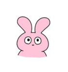 病んだピンクのうさぎさん（個別スタンプ：11）