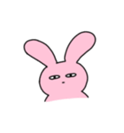 病んだピンクのうさぎさん（個別スタンプ：20）