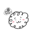 ポップ くも -文字（個別スタンプ：3）