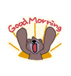 【新】ツキノワグマの日常（個別スタンプ：1）