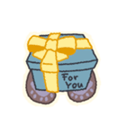 【新】ツキノワグマの日常（個別スタンプ：9）