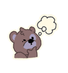 【新】ツキノワグマの日常（個別スタンプ：13）