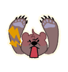 【新】ツキノワグマの日常（個別スタンプ：14）