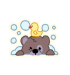 【新】ツキノワグマの日常（個別スタンプ：19）