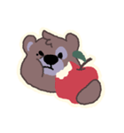 【新】ツキノワグマの日常（個別スタンプ：22）