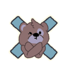 【新】ツキノワグマの日常（個別スタンプ：24）