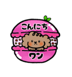 手書き風トイプー犬❤️BOY 日常・仕事（個別スタンプ：5）