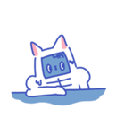猫ムキマッチョ（個別スタンプ：7）