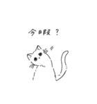 僕と彼女とイタズラ猫（個別スタンプ：31）