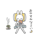 うさぎスタンプ 夏（個別スタンプ：10）