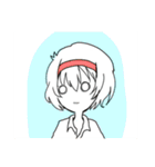 男の子と女の子の日常ー！（個別スタンプ：11）