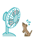 夏毛のイイズナくん 夏ver.（個別スタンプ：6）