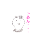 手書きのポメ（個別スタンプ：3）