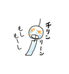 着物女子つや姫ちゃん 夏2023（個別スタンプ：6）