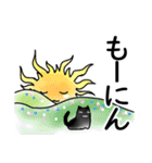 着物女子つや姫ちゃん 夏2023（個別スタンプ：10）